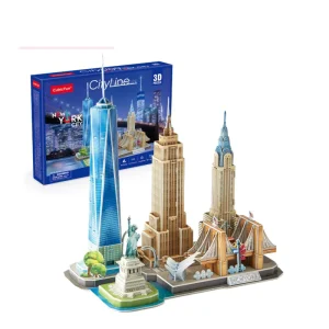Xếp hình 3D: Thành phố New York