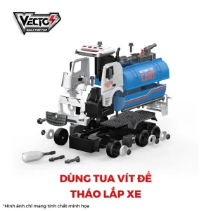 Alternative view of Đồ chơi lắp ráp DIY Xe thu gom rác