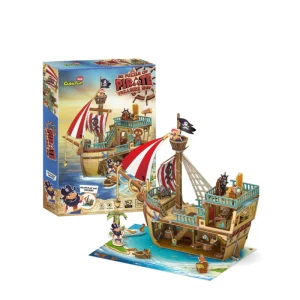 Xếp hình 3D: Kho báu tàu hải tặc