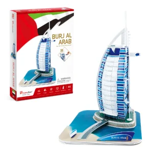 Alternative view of Xếp Hình 3D: Khách Sạn Burj Al Arab