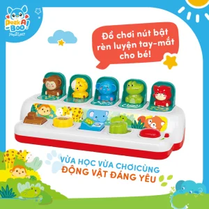 Đồ chơi nút bật rèn luyện tay-mắt