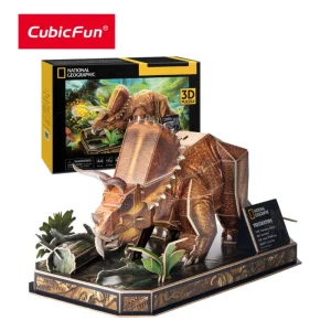 Xếp hình 3D Nat Geo: Khủng long Triceratops
